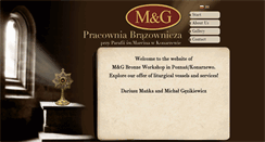 Desktop Screenshot of pracownia.brazownicza.pl