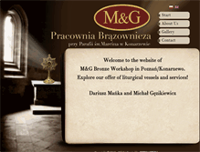 Tablet Screenshot of pracownia.brazownicza.pl